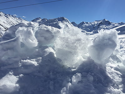 Sedrun, Suïssa, l'hivern, fred, gel, Cristall de gel, blanc