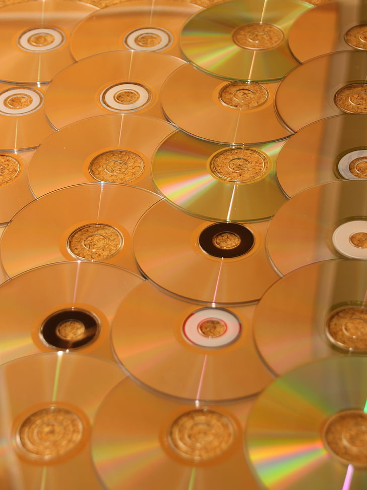 CD, música, digital, cd de música, DVD, película, plata