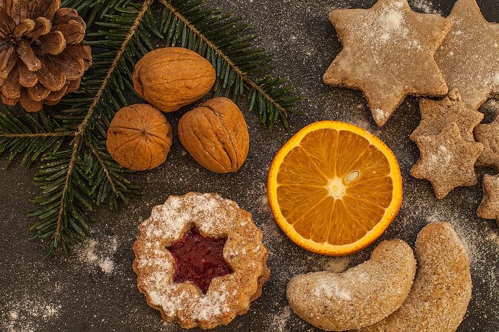 cookie, cookies, små kager, bage, bagværk, jul, Advent