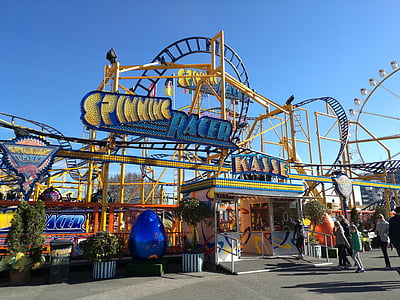 roller coaster, Hambua, Dom, Hội chợ, Lễ hội dân gian, Ferris wheel, carnies