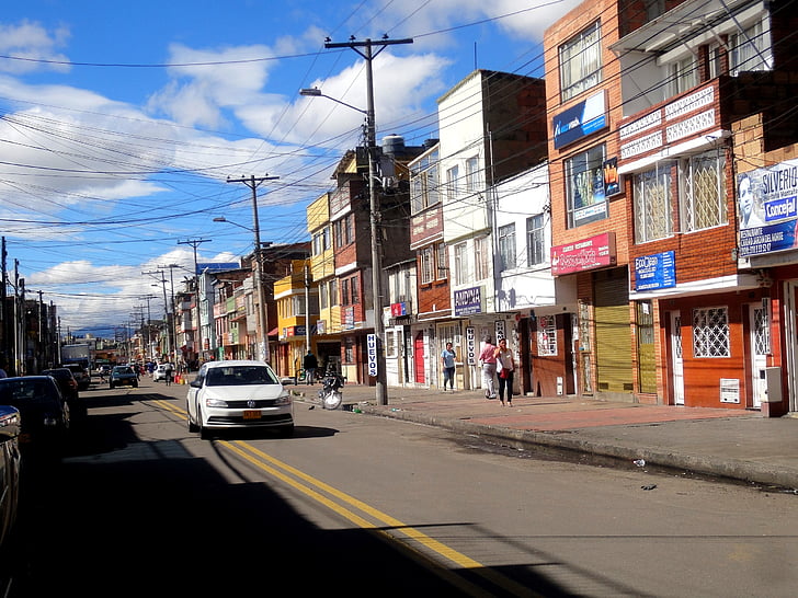 Bogotá, Columbia, capitala, america de Sud, drumul, autos, Anunturi imobiliare