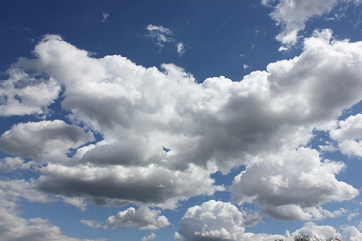 sky, clouds, day
