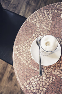 cà phê, Latte macchiato, quán cà phê, quán cà phê sữa, Batten, milchschaum, Café au lait