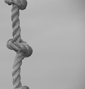 rope, knot, dew, knotted, knitting, strength
