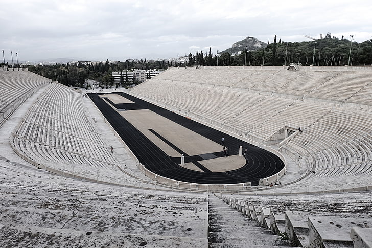 stade, Athènes, Grèce, lieux d’intérêt, visites