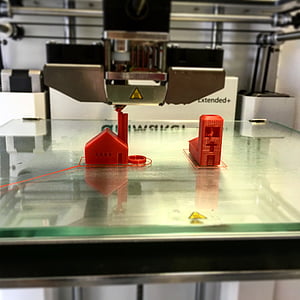 printer, 3D, membuat, tekanan, 3D Percetakan