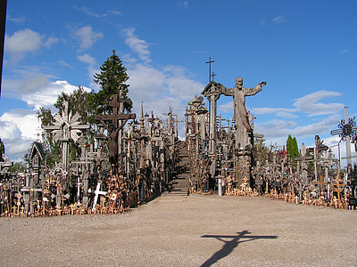 cintorín, kríž, Litva