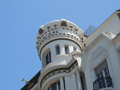 Art-Deco-, Casablanca, essentiel, Karte, Architektur, außen, Maroc