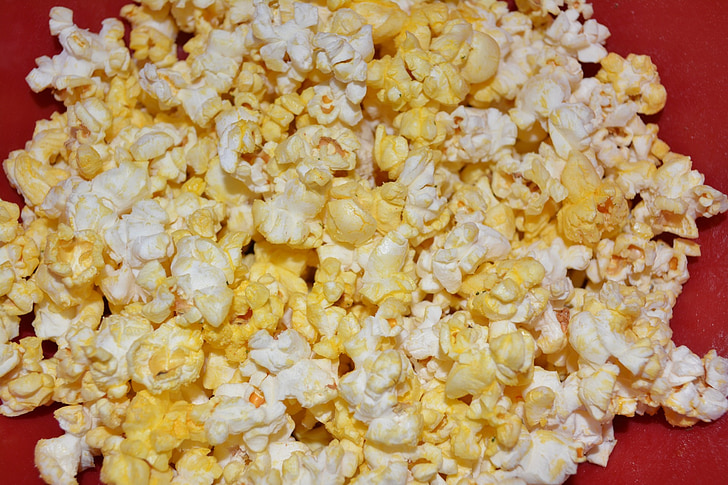 Popcorn, Snack, Essen, lecker, behandeln, Filme, Kino