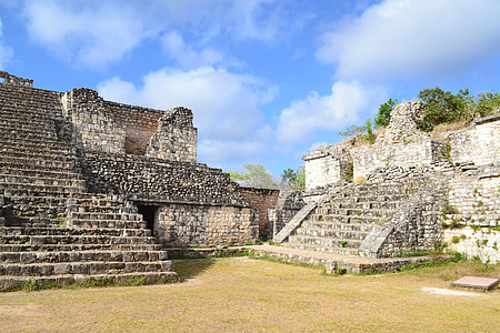 Mexico, kim tự tháp, Maya, Quintana roo