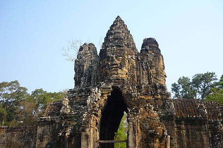 temppeli, uskonto, Kambodža, Angkor wat, Jungle, Aasia, Angkor