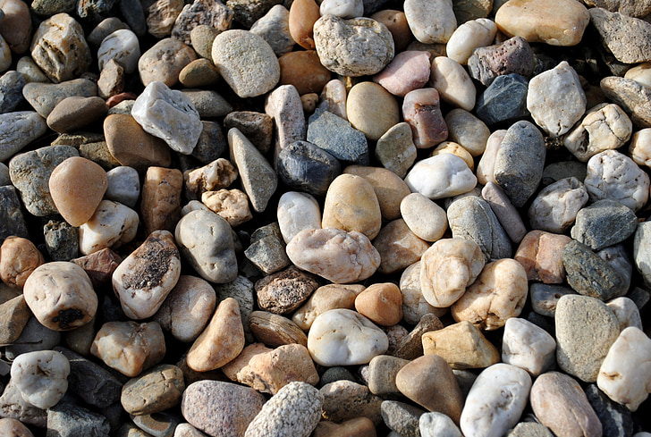 stones, pebbles, layer