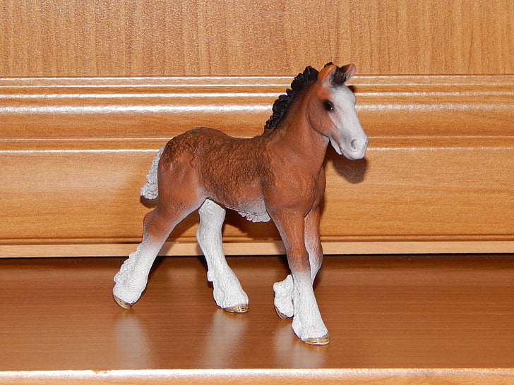 hästen, leksak, häst, djur