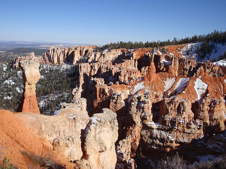 USA, landskab, Utah, klippeformationer, sandsten formationer, natur, erosion