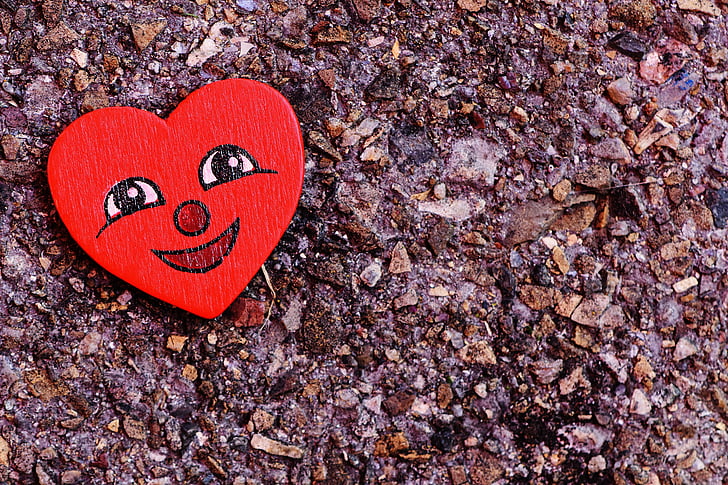 corazón, día de San Valentín, amor, afecto, madera, tarjeta de felicitación, Fondo