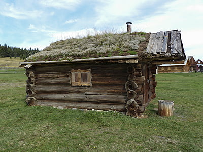 heritage site, onehundredeight mile house, british columbia, canada, building, wooden, landscape