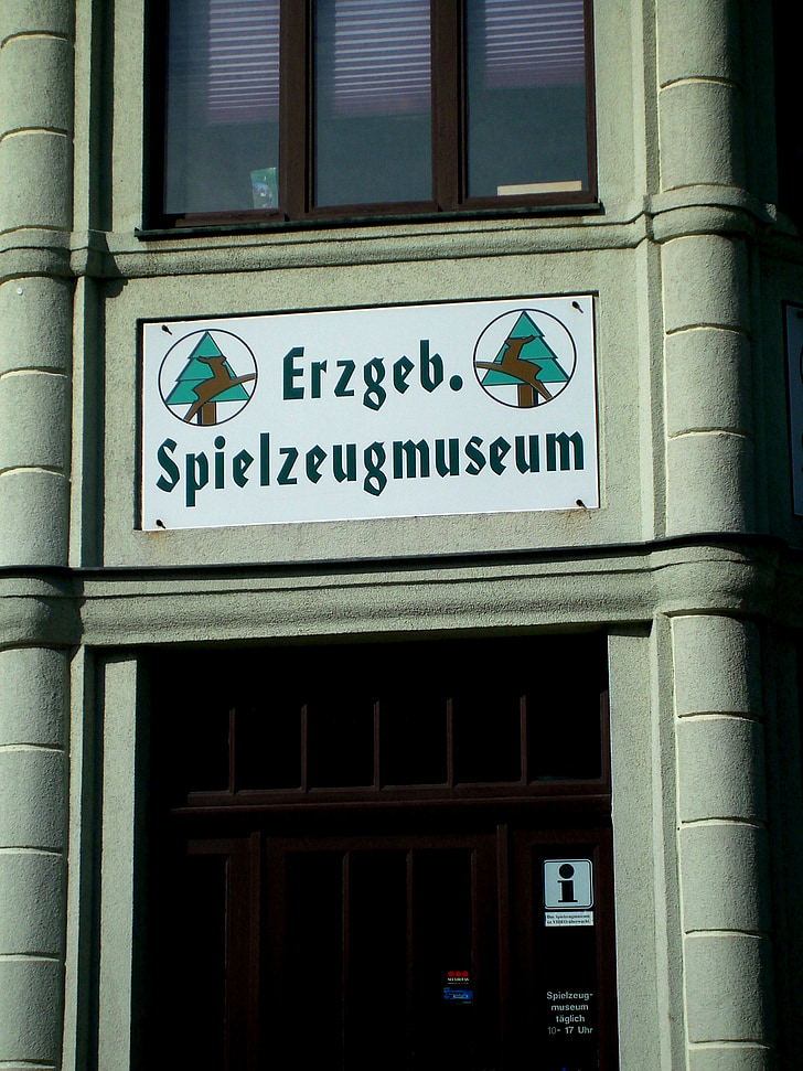 julkisivu, rakennus, Etusivu, Museum, Seiffen, Erzgebirge, Kaunis