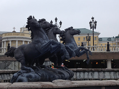 Ryssland, hästar, monumentet