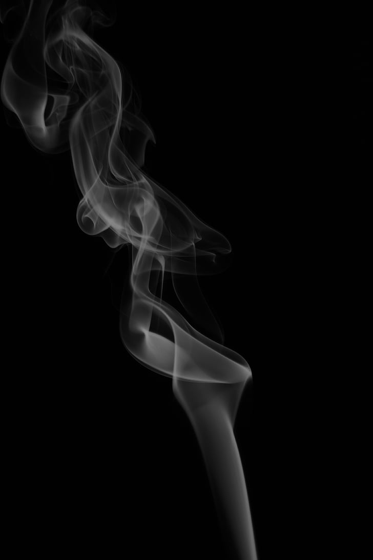 asap, fotografi, asap fotografi, asap - struktur fisik, warna hitam, abstrak, latar belakang