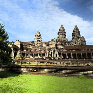 a Siem reap, Angkor wat, Templo de, Camboja