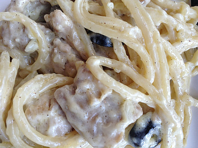 spaghete carbonara, Paste, Italiană, Italia, produse alimentare, taitei