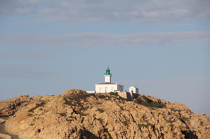 lighthouse, corsican, port