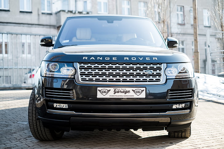 Range rover, auton, kuorma, alue, Rover, ajoneuvon, maa