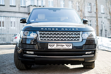 Range rover, bil, lastbil, utbud, Rover, fordon, mark