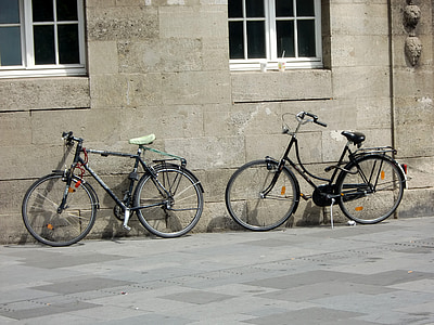 sykler, sykkel, deaktivert, hjul, Park, fortsatt liv
