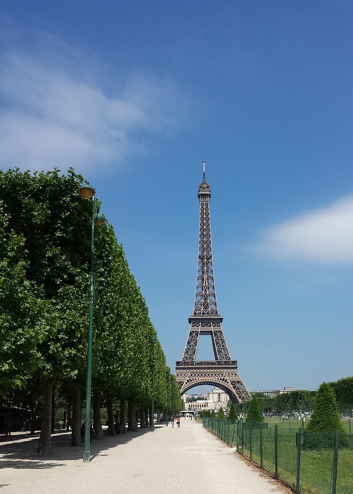 Ейфелева вежа, Париж, Визначні пам'ятки, напрямки