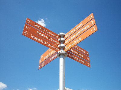 roadsign, signage, signpost, guidepost, directional, signboard, direction