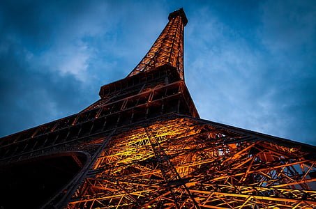 Paris, monument, symbolet, struktur, bybildet, landemerke, arkitektur
