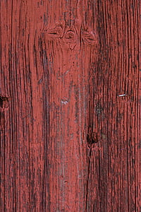 червено дърво боя, Планк, едър план, текстура, дървен материал, закален, плевня