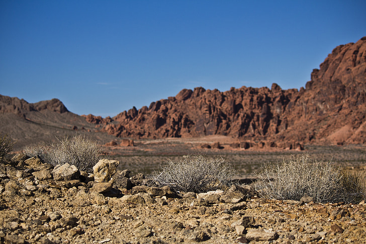 údolí ohně státní park, poušť, nev, Nevada, krajina, jih, Hora