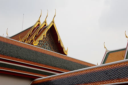 tempelj, strehe, Pagoda, arhitektura, Palace, budizem, jugovzhodne