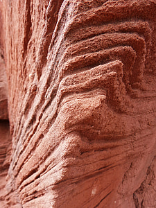 formas, textura, piedra arenisca, erosión, Priorat