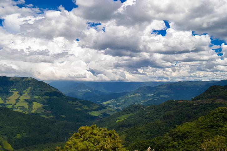 naturaleza, Montañismo, Brasil, Bosque Atlántico, vegetación tropical, Visual, montaña