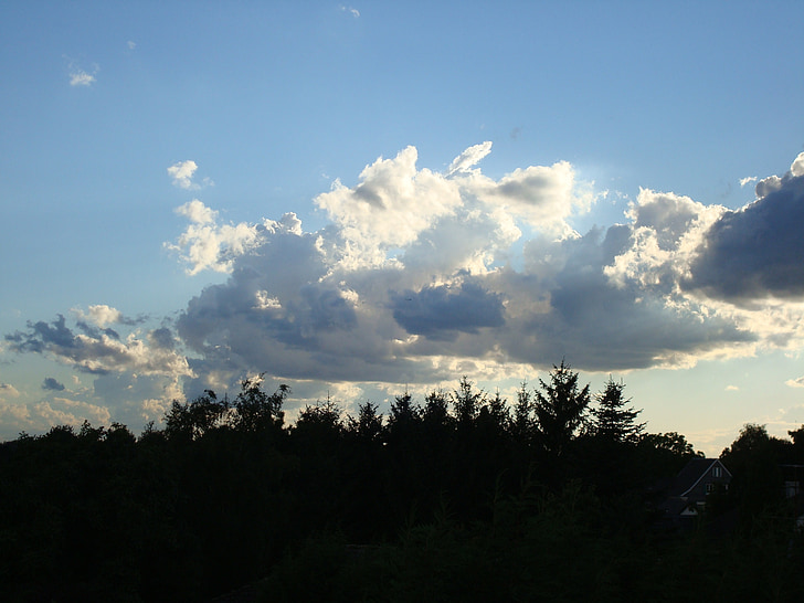 đám mây, bầu trời, tâm trạng, màu xanh, được bảo hiểm bầu trời, mặt trời