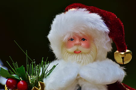 Коледа, фигура, декорация, Никълъс, подаръци, декември, съзерцателен