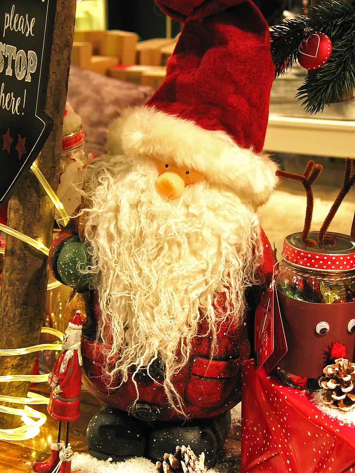 Santa claus, Vánoční, Nicholas, Vánoční trh, Adventní, Vánoční motiv, dárek