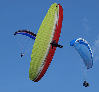 滑翔伞, 体育, 一个极端, 体育, 山体育, 天空, 山