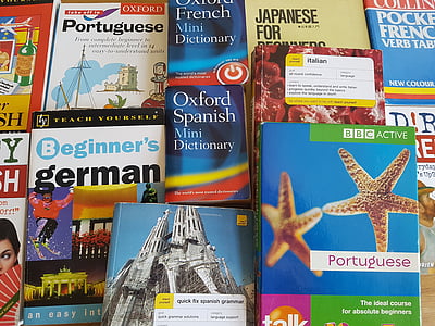 taal, leren, boeken, onderwijs, leren, studie, buitenlandse