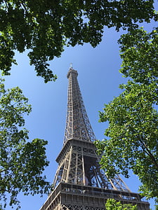 Europa, fransk, tårnet, Eiffeltårnet, Paris Frankrike