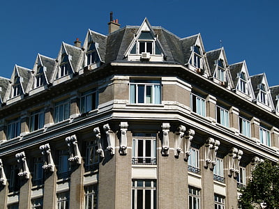 paris, france, building, architecture, sky, outside