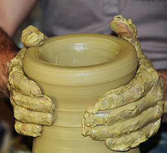 Nabeul, Tunisko, Clay, ručná práca, keramika