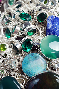 gemstone, necklaces, chokers, colorful, gems, stones, handmade