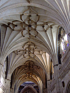 Salamanca, İspanya, Katedrali, iç, mimari, Kilise