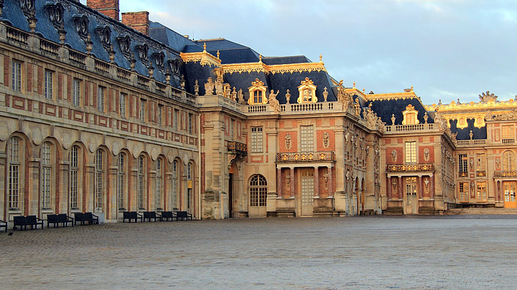 Versailles-i, építészet, Franciaország