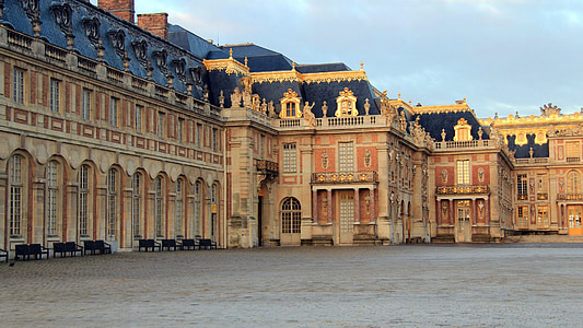 Versailles, arkitektur, Frankrig