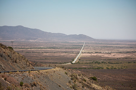 estrada, Horizon, África do Sul, paisagem, férias